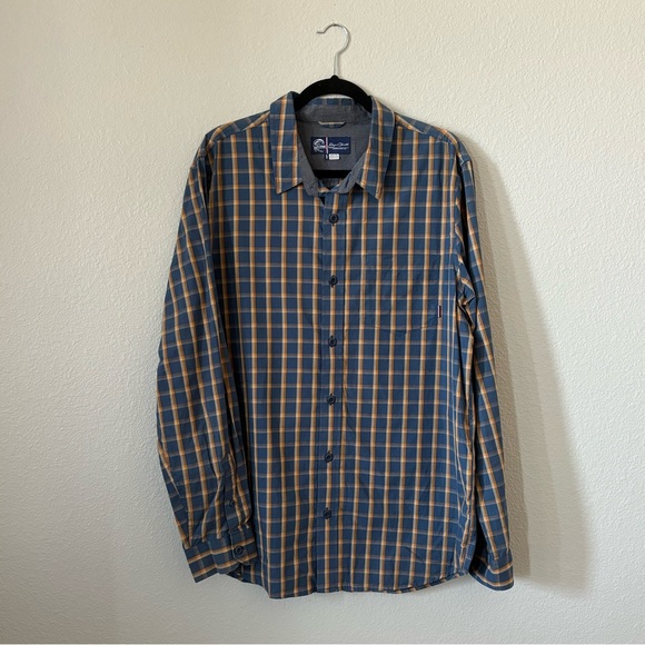 O'Neill Plaid Button Down Shirt Size Large - Picture 1 of 5